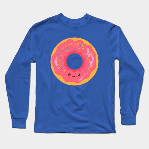 Yummy Donut! Long Sleeve T-Shirt by AnishaCreations